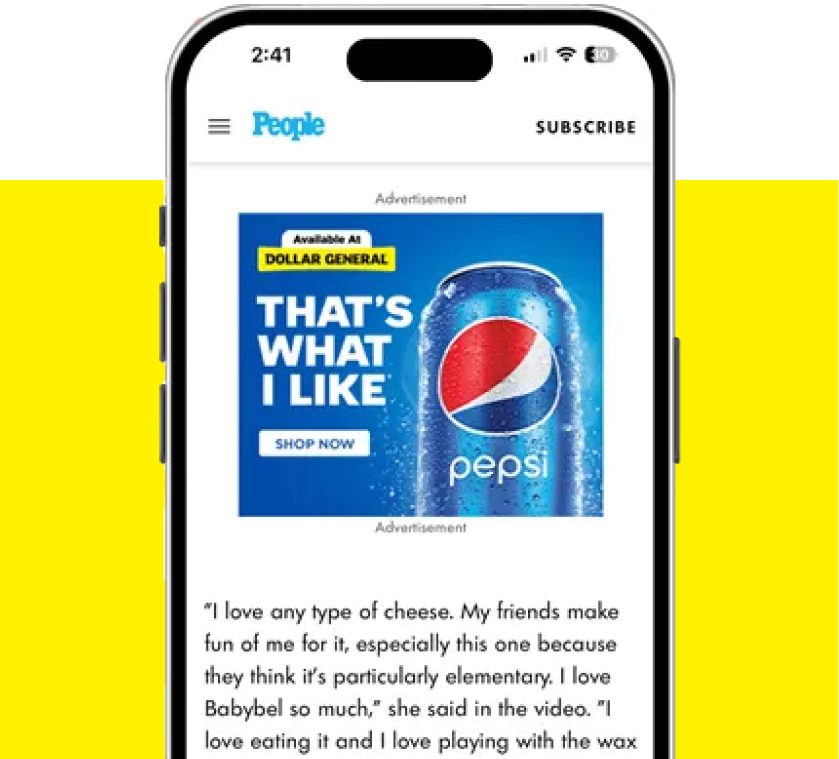 offsite display tactic example